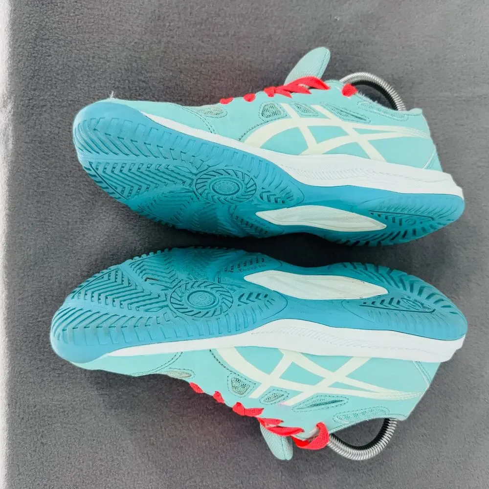 ASICS Upcourt 6 Shoes Womens 7 Blue Pickleball Court Volleyball‎ 072A107